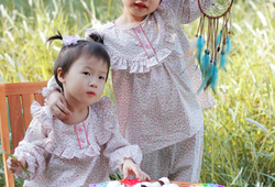 Set mặc nhà hoa nhí bèo ngực (có 4 màu)