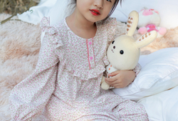 Set mặc nhà hoa nhí bèo ngực (có 4 màu)