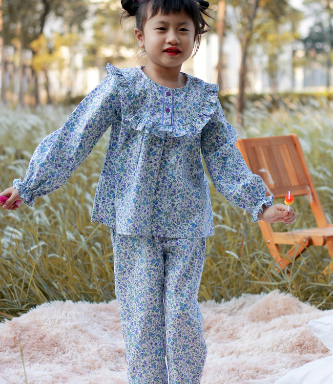 Set mặc nhà hoa nhí bèo ngực (có 4 màu)