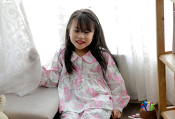 Set Pỵjamas babydoll bông hồng