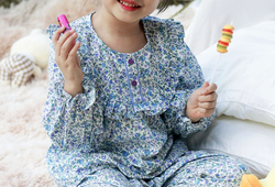 Set mặc nhà hoa nhí bèo ngực (có 4 màu)