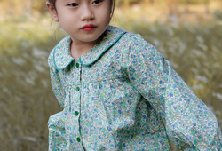 Set mặc nhà hoa nhí cổ sen (có 3 màu)