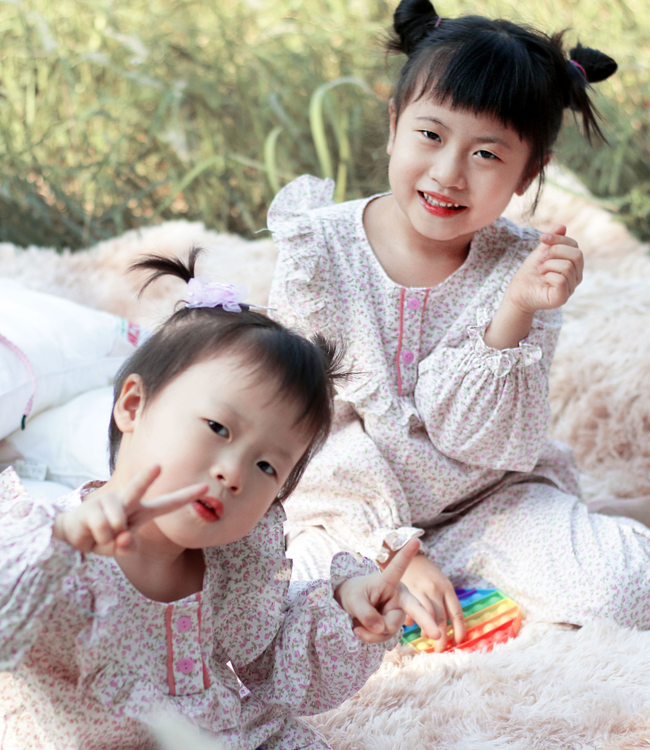Set mặc nhà hoa nhí bèo ngực (có 4 màu)