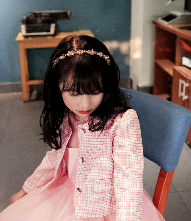 Áo Vest Hồng (Có thể phối đồ cùng váy công chúa hồng)