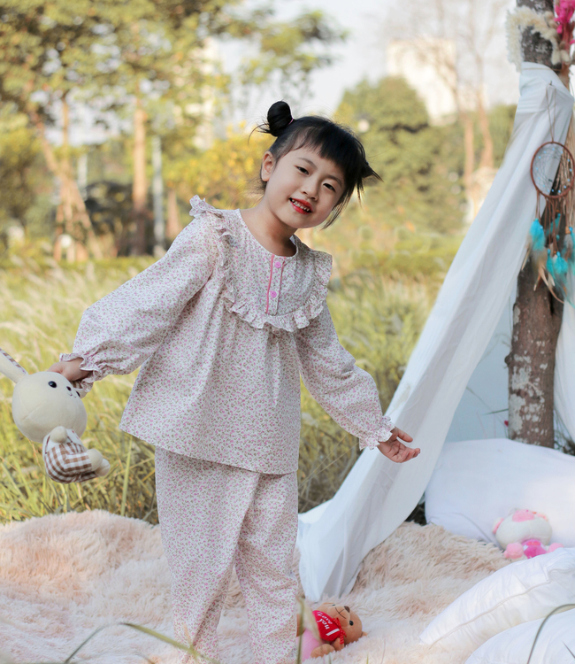 Set mặc nhà hoa nhí bèo ngực (có 4 màu)