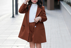 Set Vest nâu Vintage + quần short 