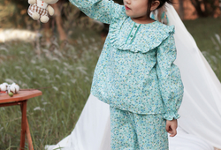 Set mặc nhà hoa nhí bèo ngực (có 4 màu)
